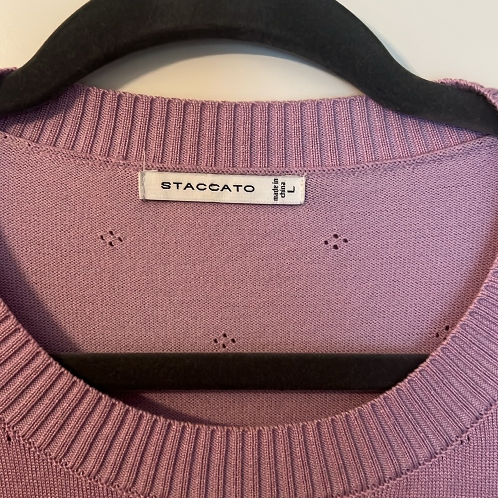Avara Ruffle Sleeved Sweater - Picture 3 of 5